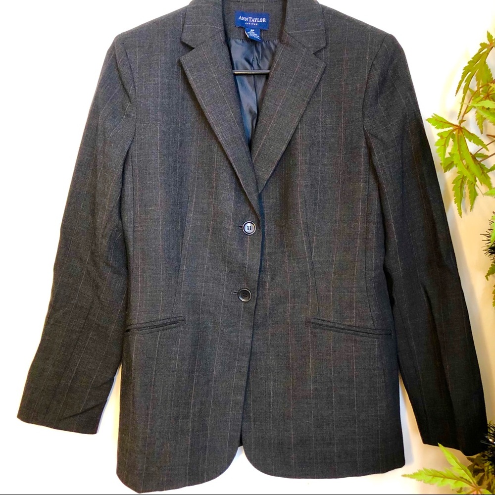 Ann Taylor Petites Wool Blazer